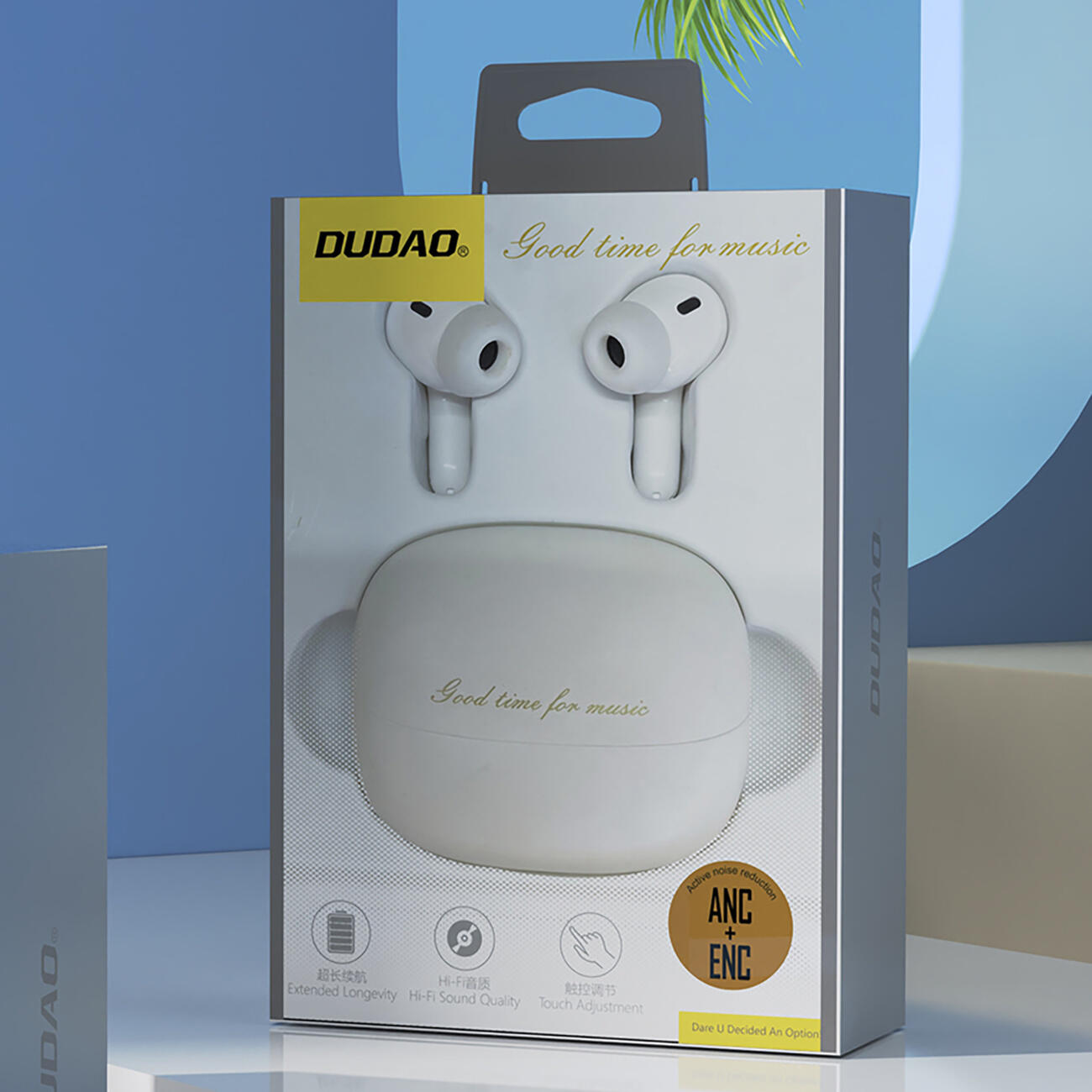 Dudao słuchawki bezprzewodowe u21 tws anc enc bluetooth 7/7