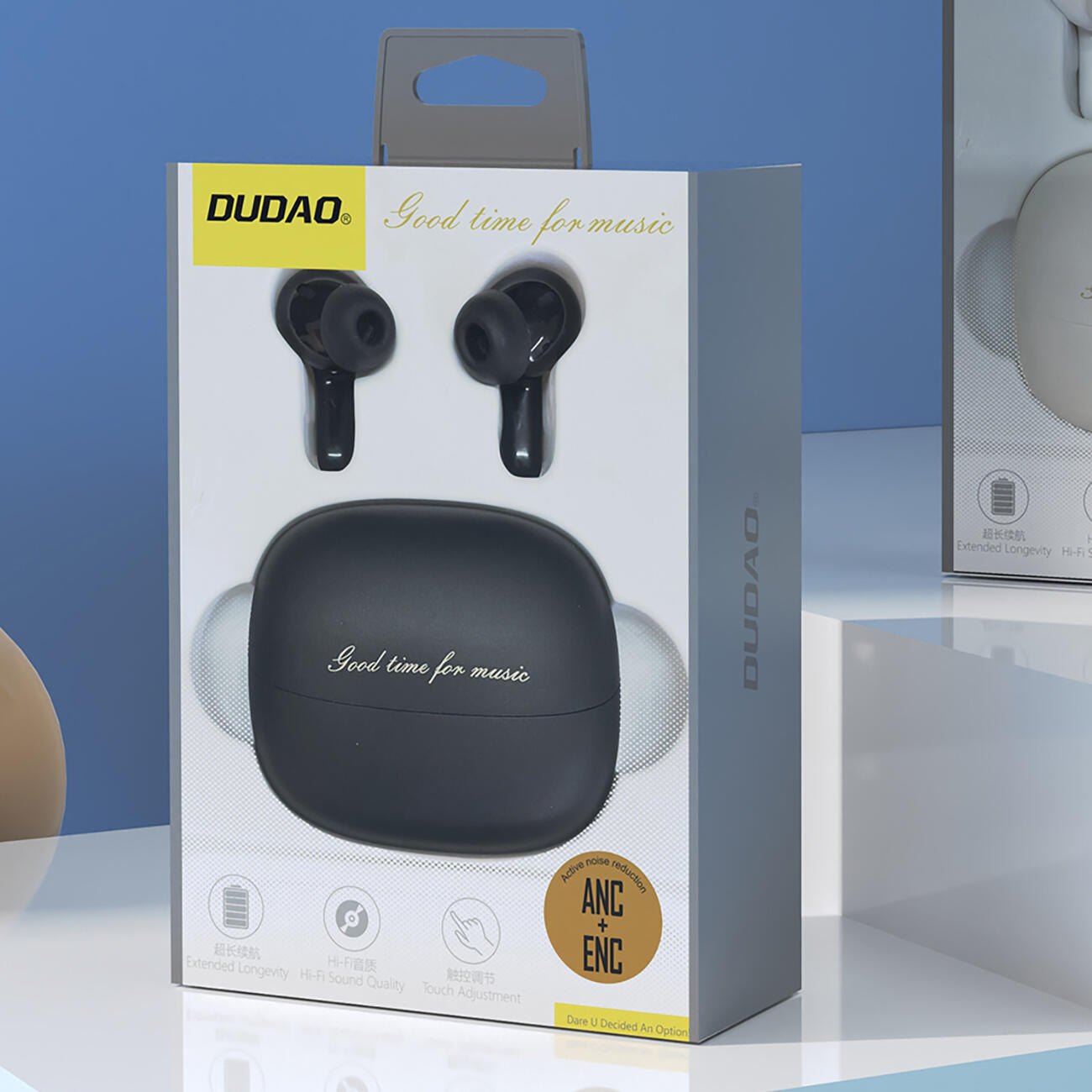Dudao słuchawki bezprzewodowe u21 tws anc enc bluetooth 5/7