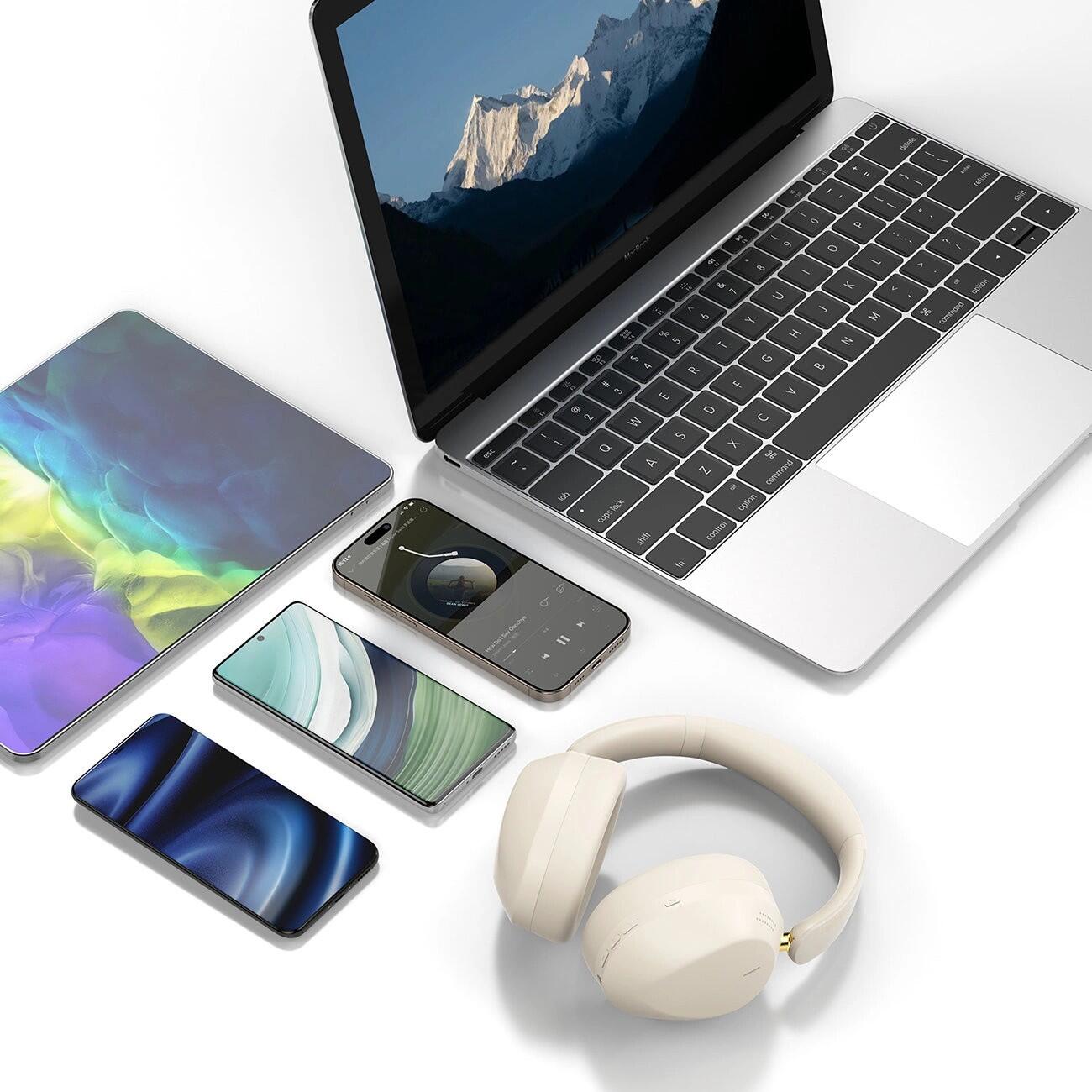 Dudao słuchawki bezprzewodowe x22 max nauszne bluetooth z anc 2/6