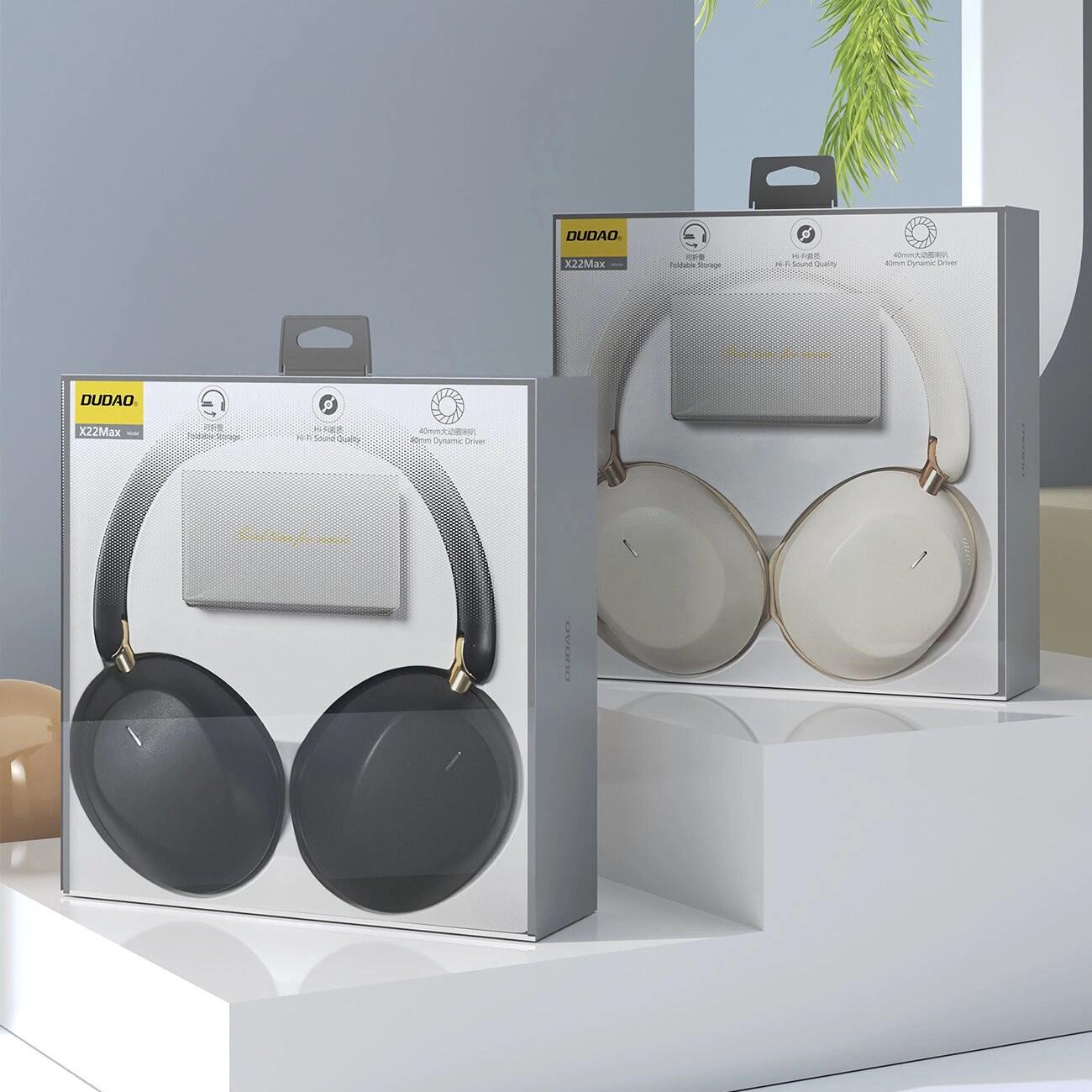 Dudao słuchawki bezprzewodowe x22 max nauszne bluetooth z anc 5/6