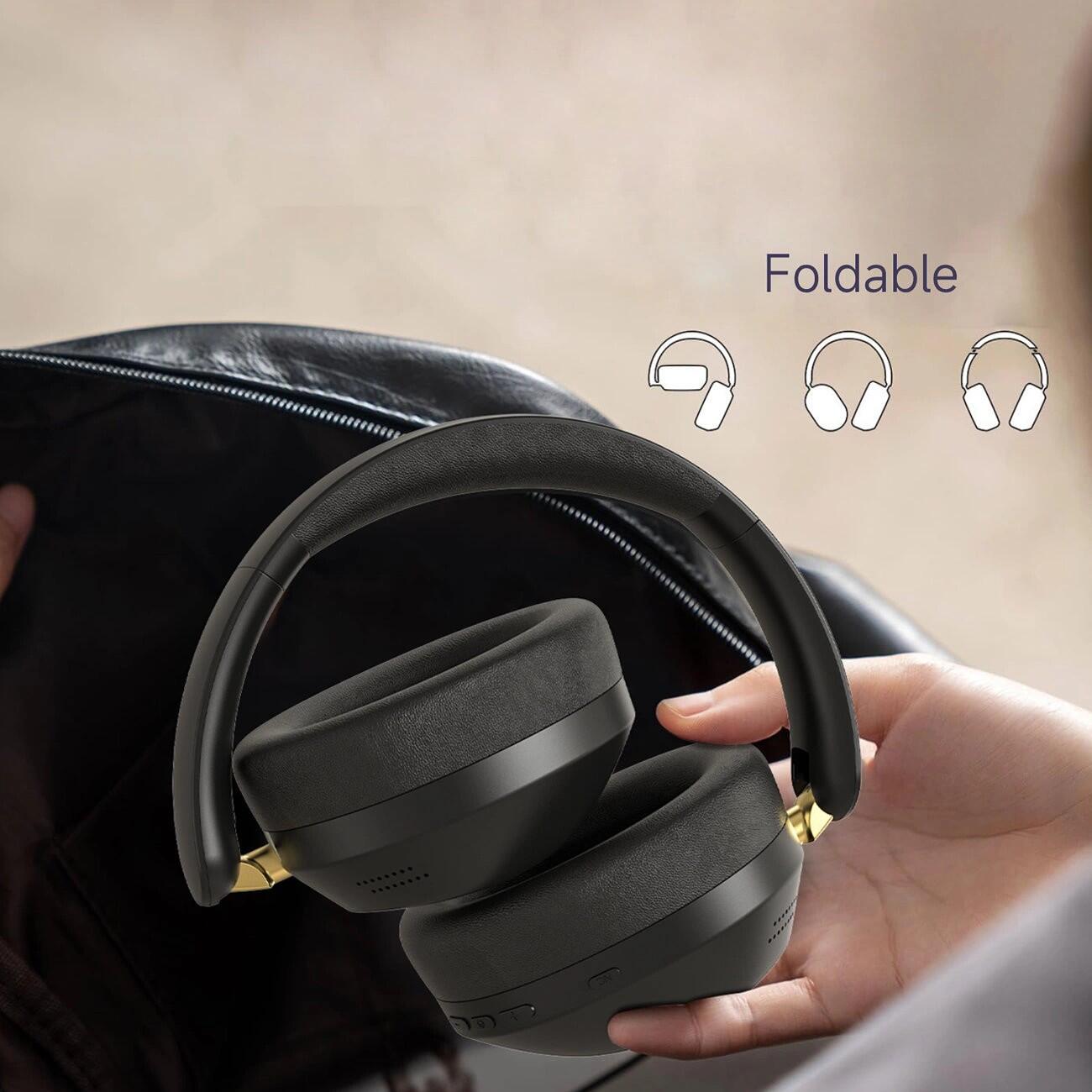Dudao słuchawki bezprzewodowe x22 max nauszne bluetooth z anc 4/6
