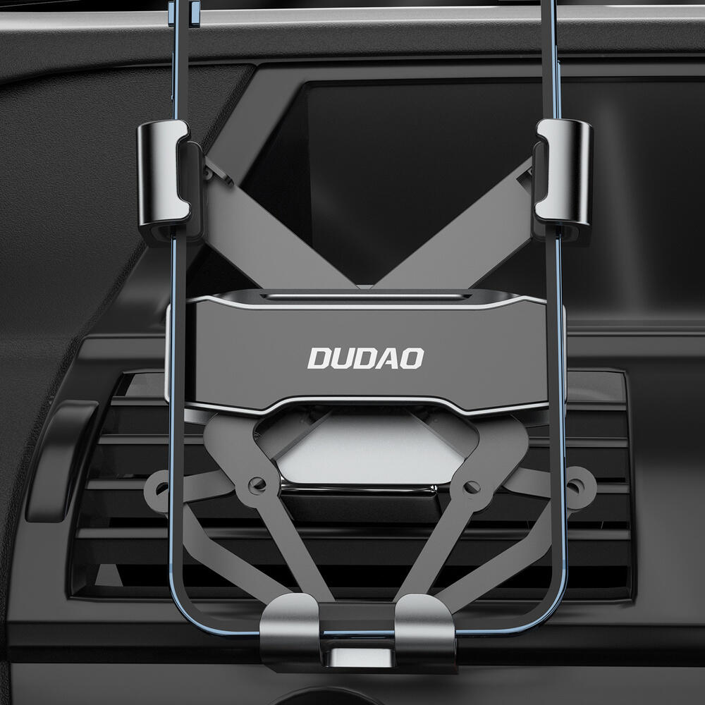 Dudao grawitacyjny uchwyt samochodowy do smartfona f11pro na kratkę nawiewu 6/7