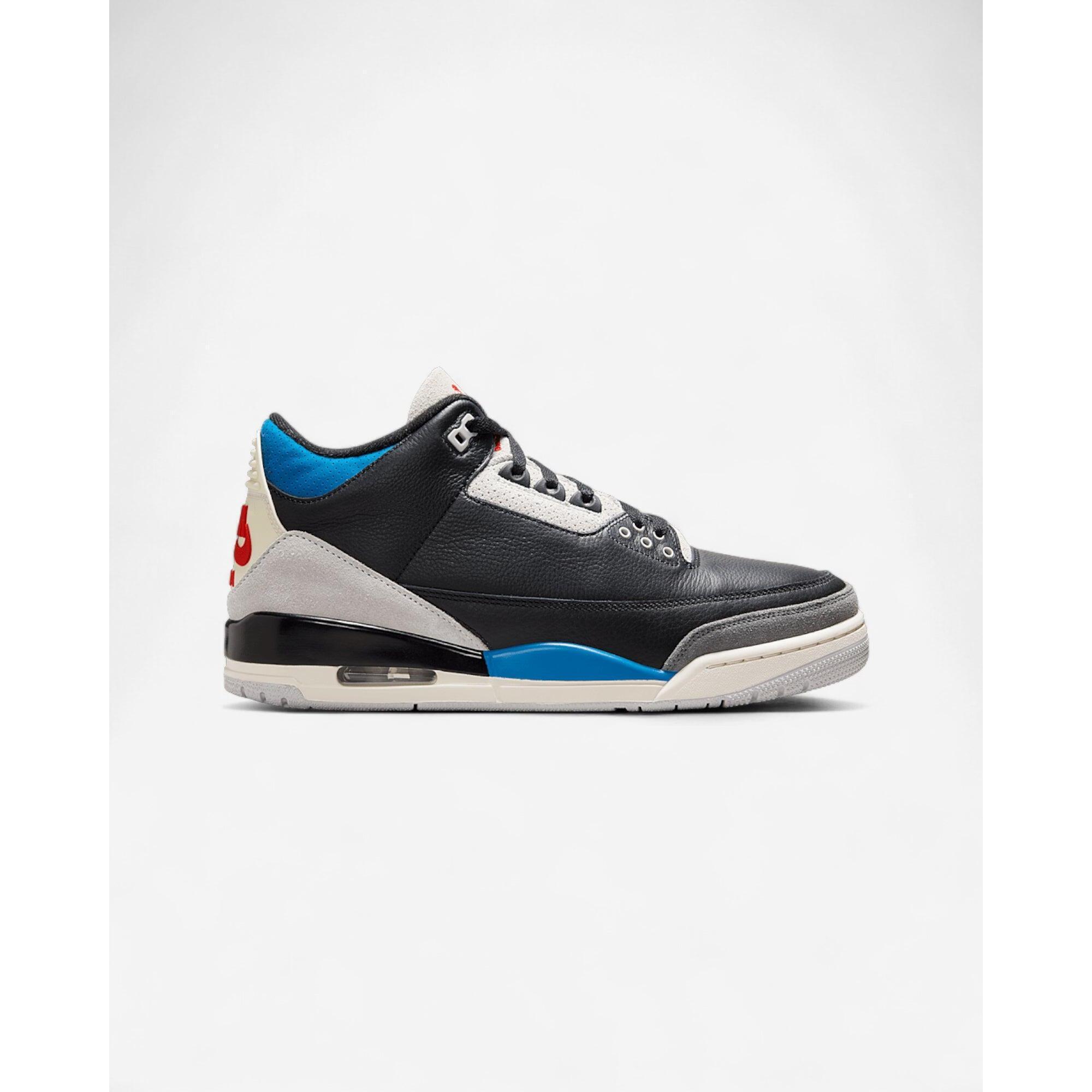 Jordan - Air Jordan 3 Retro Og "black Military Blue" - Baskets - Blanc - Decathlon
