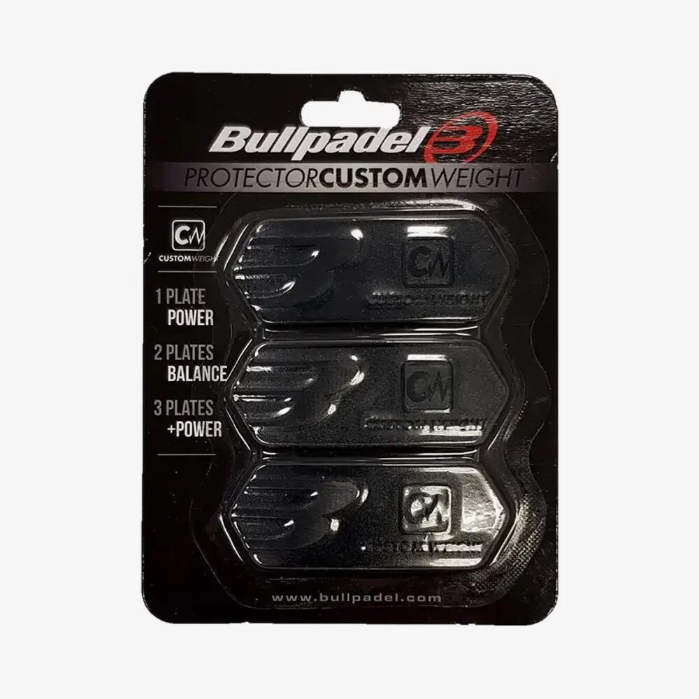 Black Bullpadel Custom Weight Padel Racket Protector