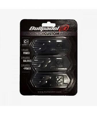 Protettore Per Racchette Padel Bullpadel Custom Weight Nero