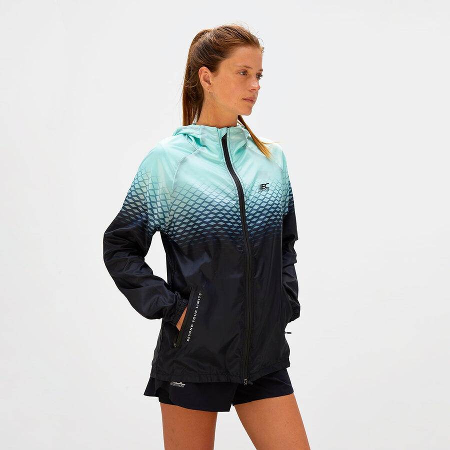 BODYCROSS Women's Lightweight Windbreaker Jacket Running-Trail PERFORMANCE WINDBREAKER