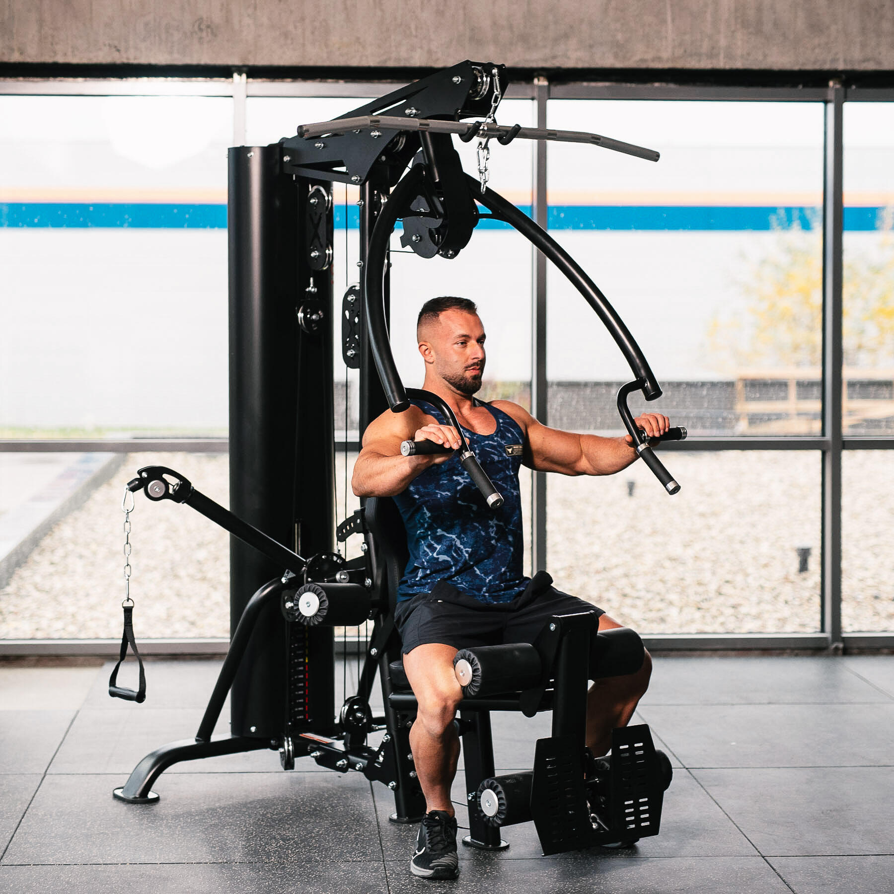 Atlas treningowy do ćwiczeń Commercial Tytan 100 HMS 2/7