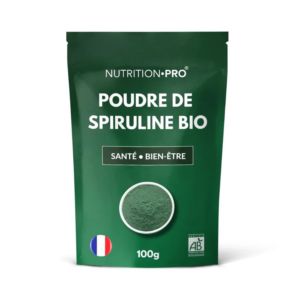 Nutrition Pro - Spiruline Bio (en Poudre) - Spiruline - 100 G - Decathlon