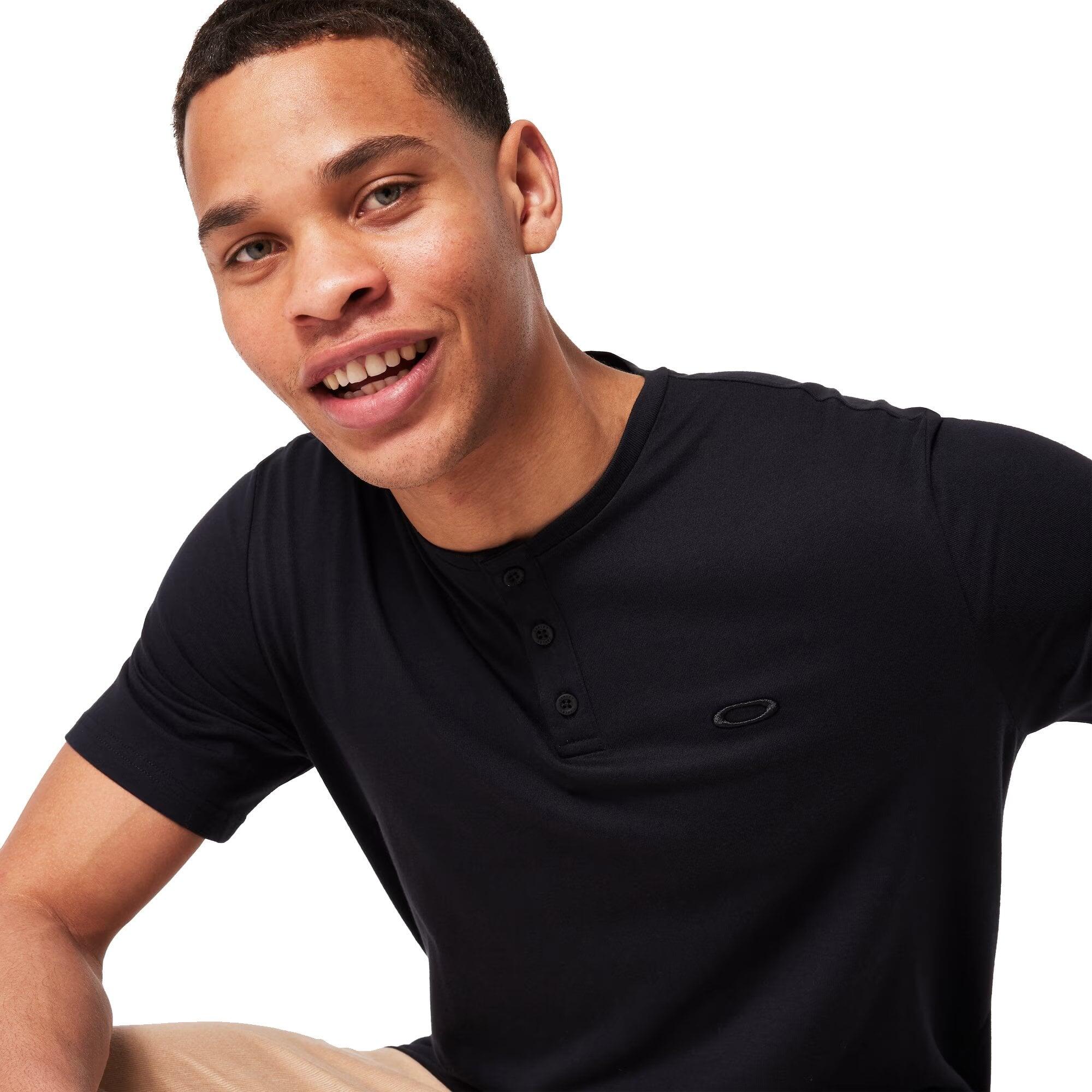 Oakley RELAX HENLEY TEE 2.0 - Blackout 3/6