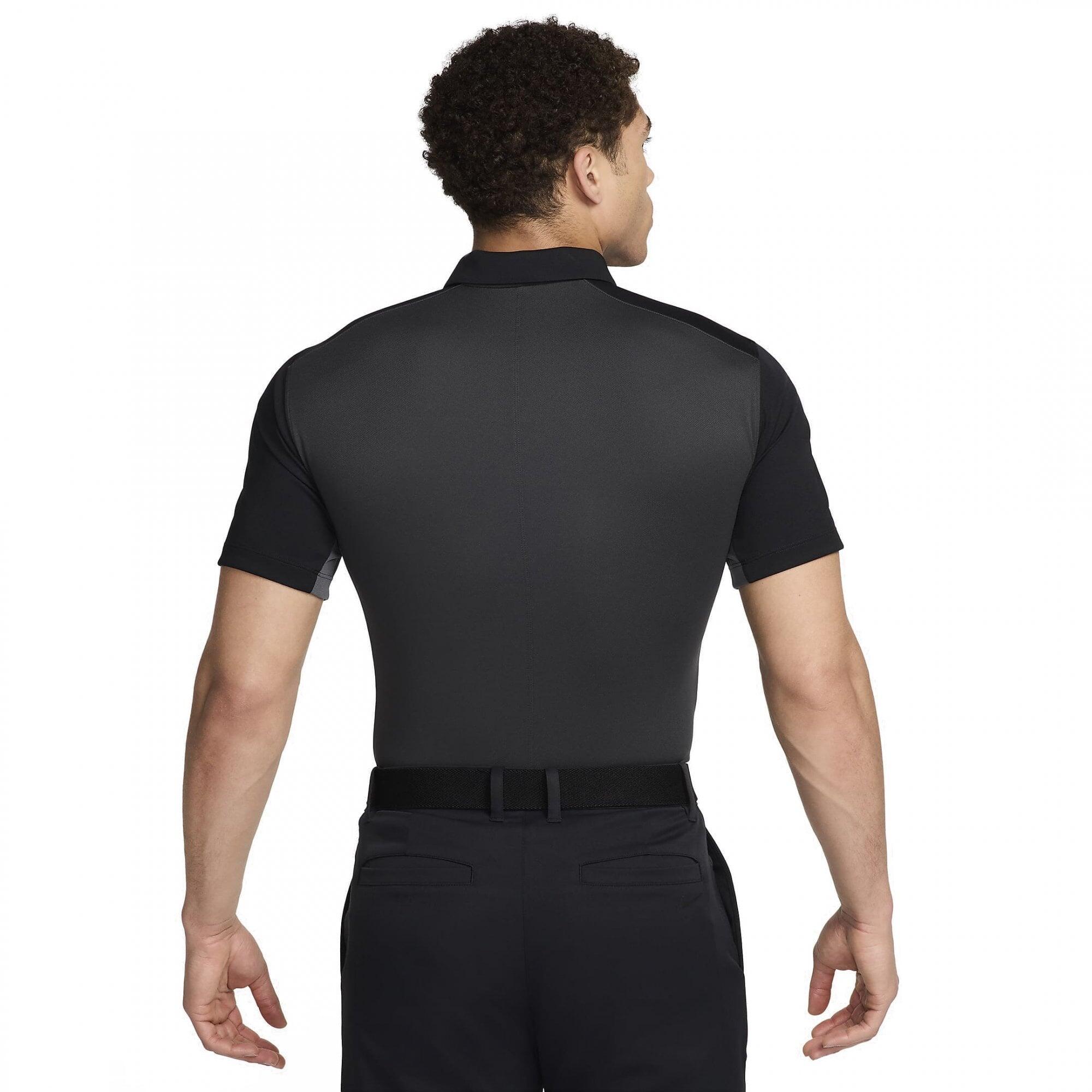 Polo da golf Nike DF Victory da uomo, nera 2/5