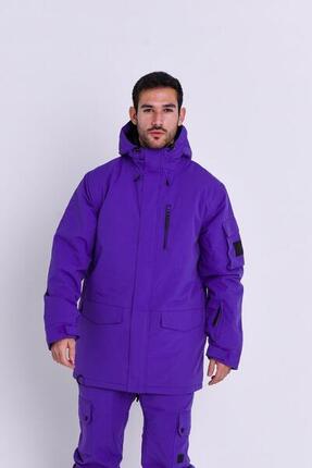 Homme Ski & Snowboard Veste Imperméable Yeh Man Violet
