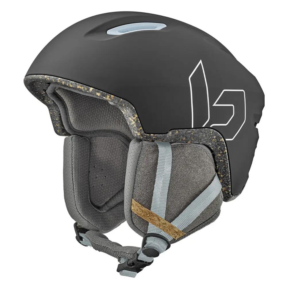 E ATMOS Unisex Ski Helmet - Matte Black