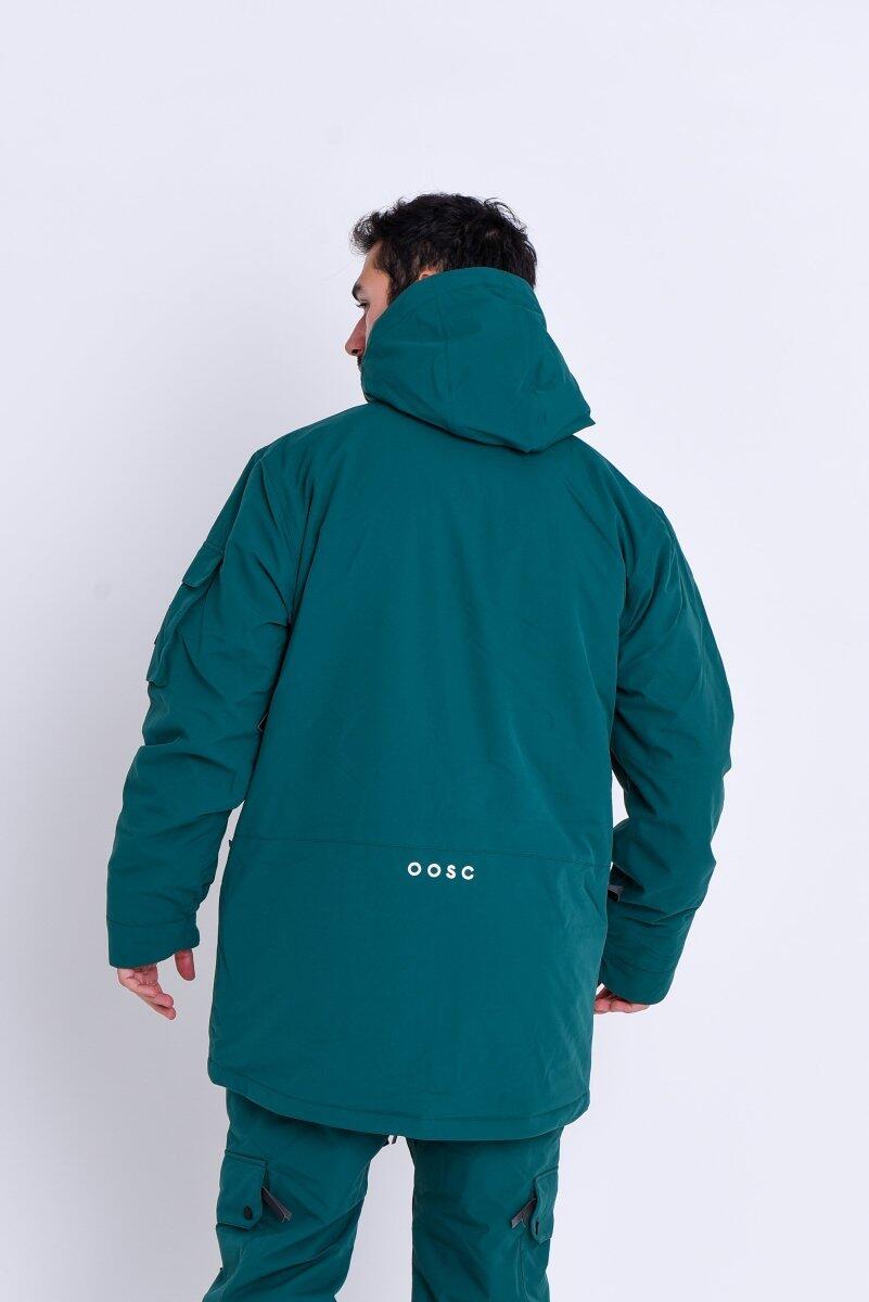 Herren Ski & Snowboard Jacke Wasserdicht Yeh Man Waldgrün 2/5
