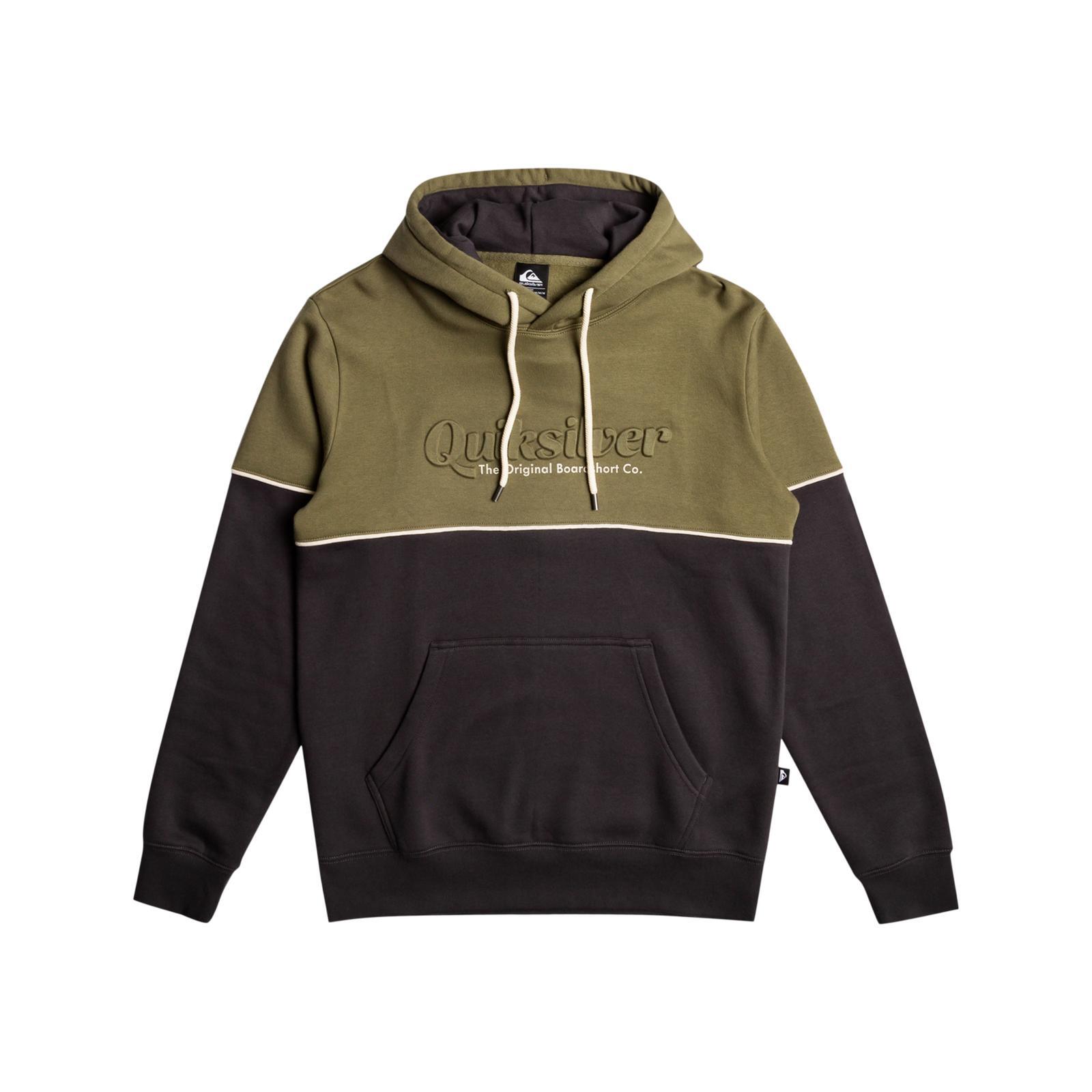 Felpa con cappuccio Quiksilver modello EQYFT04964-GPH0 per uomini 2/2