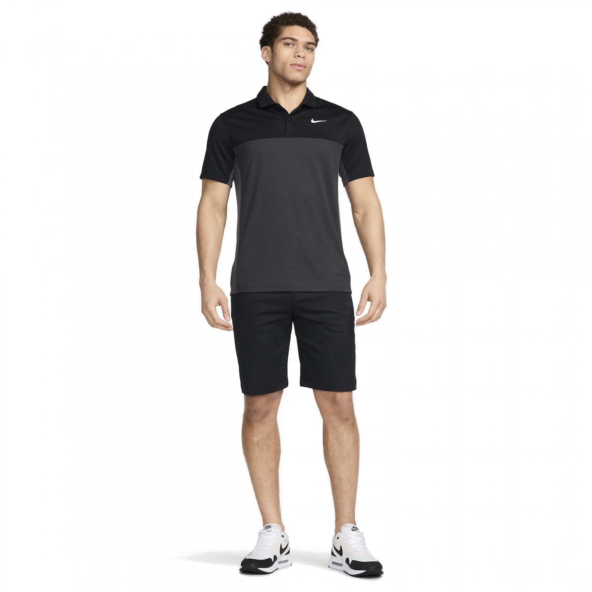 Polo da golf Nike DF Victory da uomo, nera 5/5