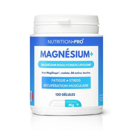 MAGNÉSIUM+ - 120 GÉLULES