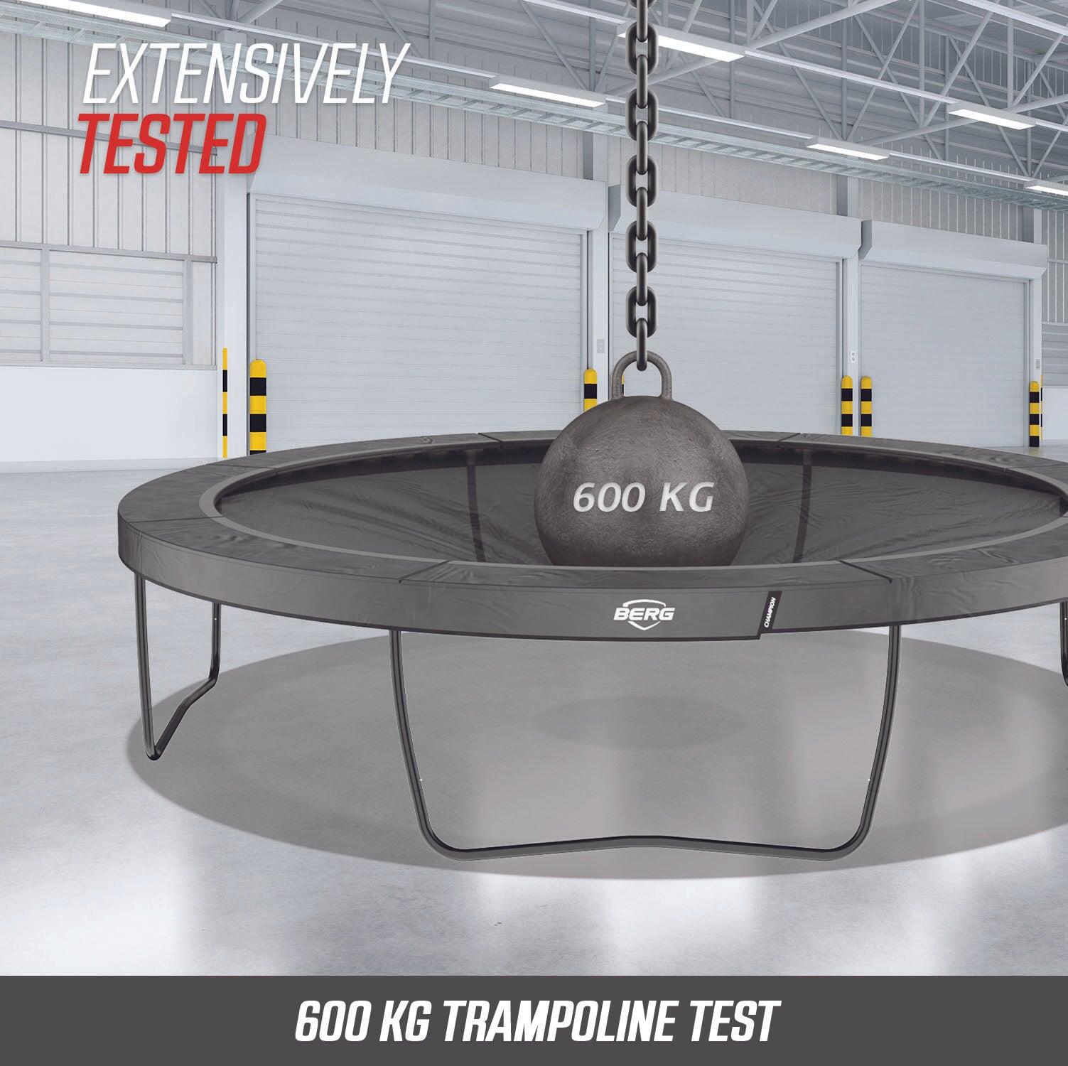 Cama Elástica Ultim Champion Regular 330 + Red Seg. Deluxe Gris 6/7