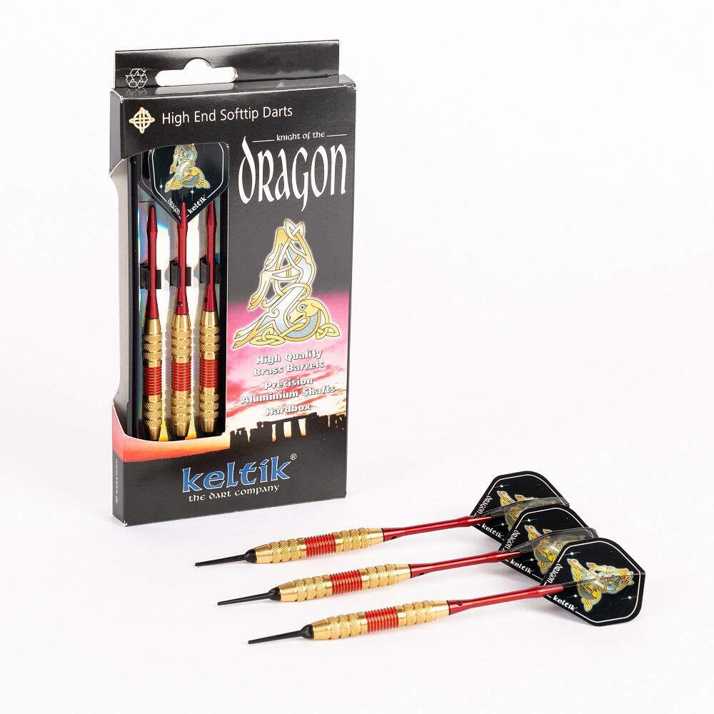 Dardos Softdart Keltik Dragon Rojo 18 g 2/7