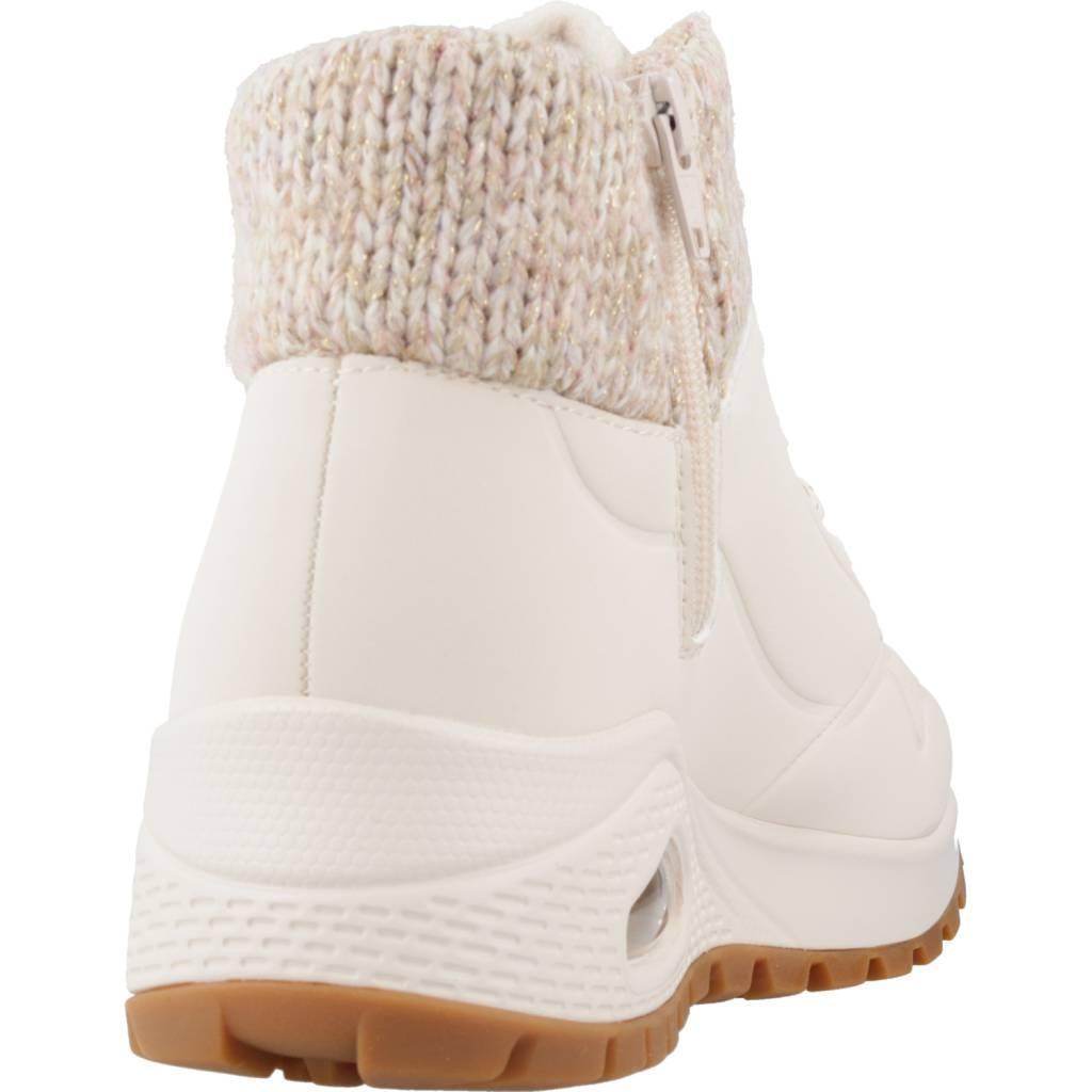 Skechers Damen UNO RUGGED Darling Daze Sneaker Winterstiefel 167988 NAT beige 3/7