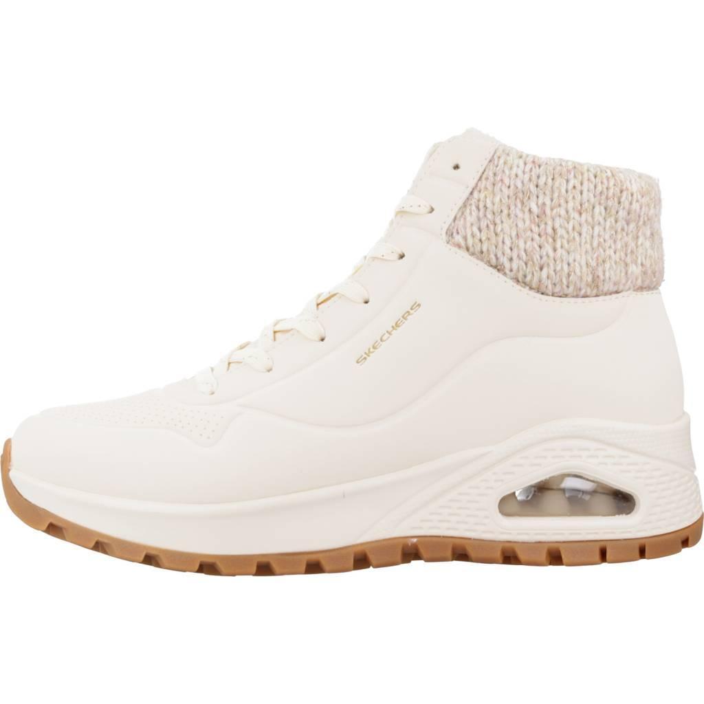 Skechers Damen UNO RUGGED Darling Daze Sneaker Winterstiefel 167988 NAT beige 2/7