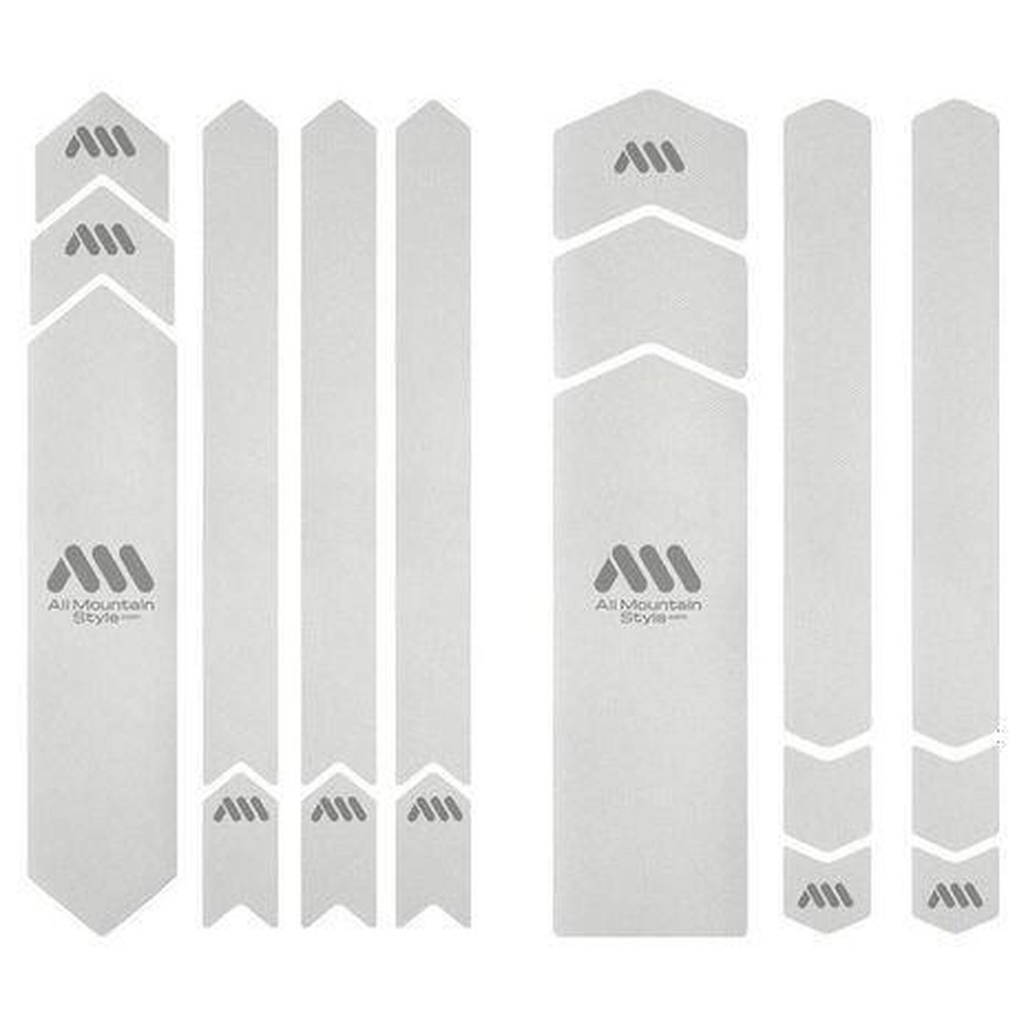 All Mountain Style - Kit Protection De Cadre - Full 18 Pièces - Transparent - Cadre - No Size - Decathlon