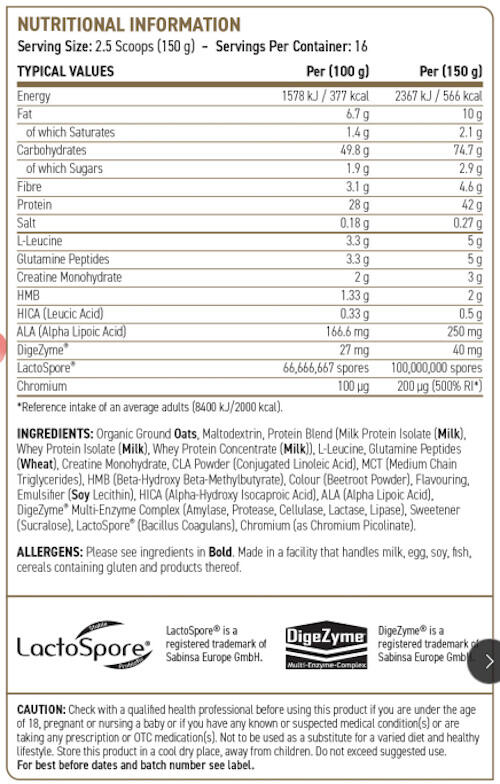 Lean gainer - Critical Mass Professional - Fragola 3/3