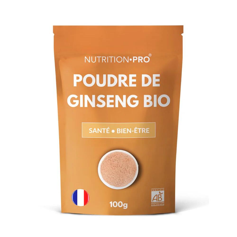Nutrition Pro - Ginseng Rouge Bio (en Poudre) - Ginseng - 100 G - Decathlon