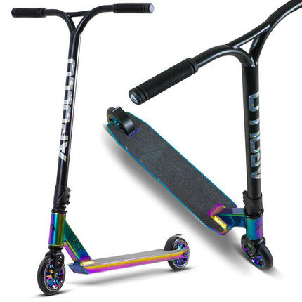 Apollo Hawk Trottinette Freestyle 110 mm Alu-Core ABEC-9 Stunt Scooter