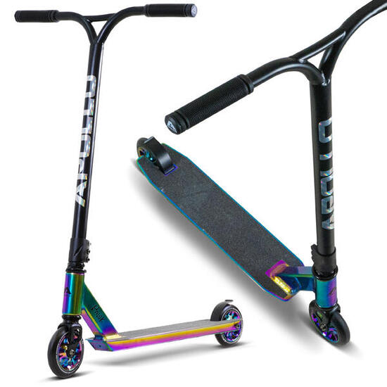 Apollo Hawk Trottinette Freestyle 110 mm Alu-Core ABEC-9 Stunt Scooter