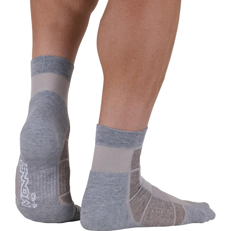 Chaussettes de randonnée ventilées - Hauteur MID - Rouge 4/4