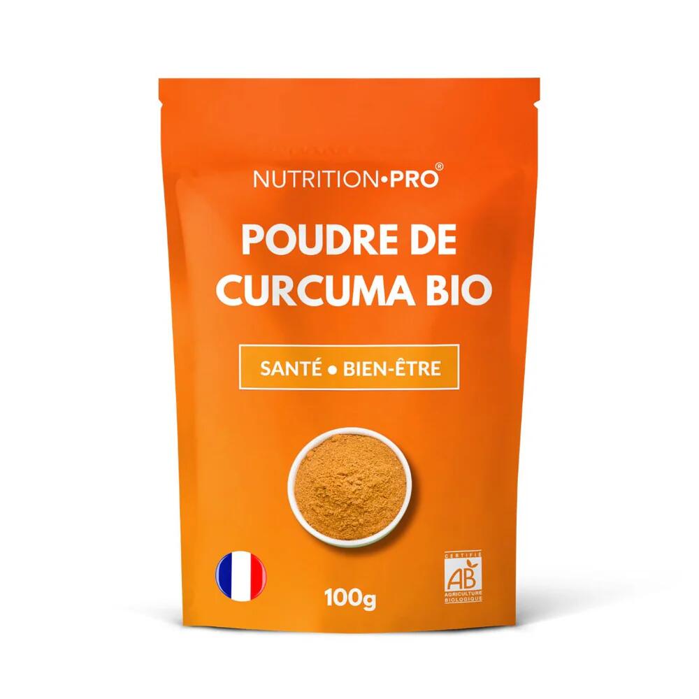 Nutrition Pro - Curcuma Bio (en Poudre) - Curcumin - 100 G - Decathlon