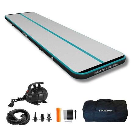 Stardupp Flow AirTrack 4m 10cm – Inklusive Elektrischer Pumpe