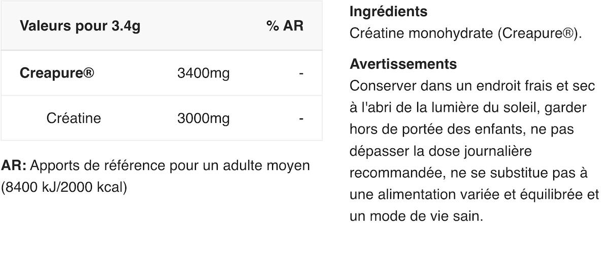Mega Creatine (Creapure®) - 306g Neutral Biotech USA 2/5