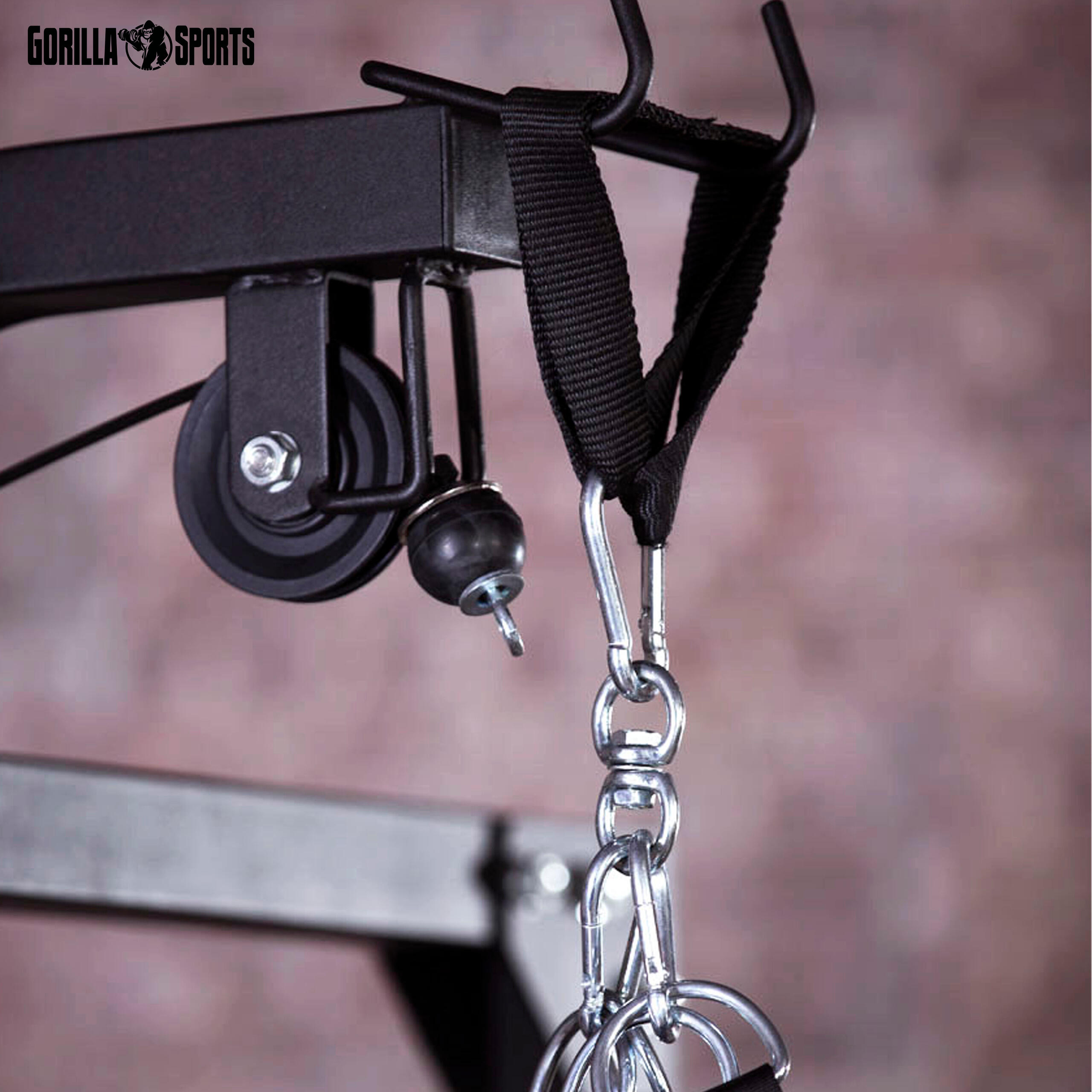 KIT DE SANGLES DE FIXATION ANCHOR STRAPS | ACCESSOIRE MUSCULATION 6/7
