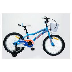Vélo enfant UMIT ROMINA 18" bleu-orange