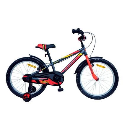 Vélo UMIT CASPER JUNIOR 20" gris/rouge