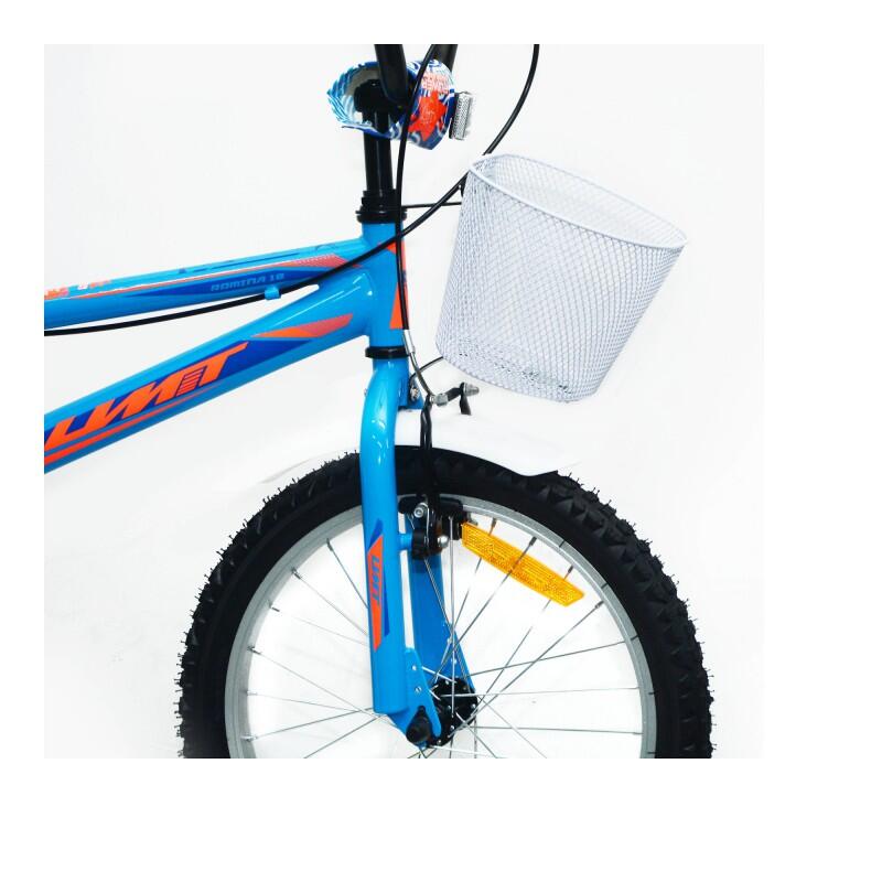 Vélo enfant UMIT ROMINA 18" bleu-orange 3/4