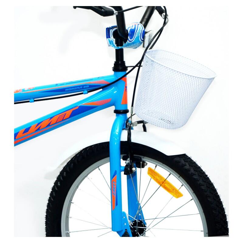 Vélo junior UMIT ROMINA 20" bleu/orange 3/4