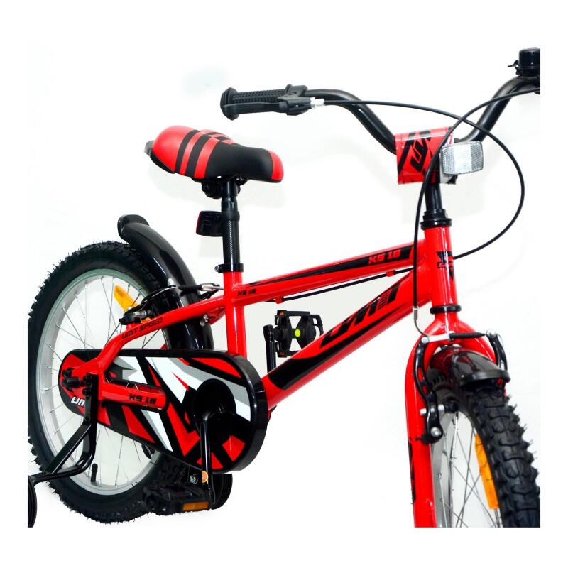 BICICLETA INFANTIL 18" UMIT XS18 VERMELHA 2/4
