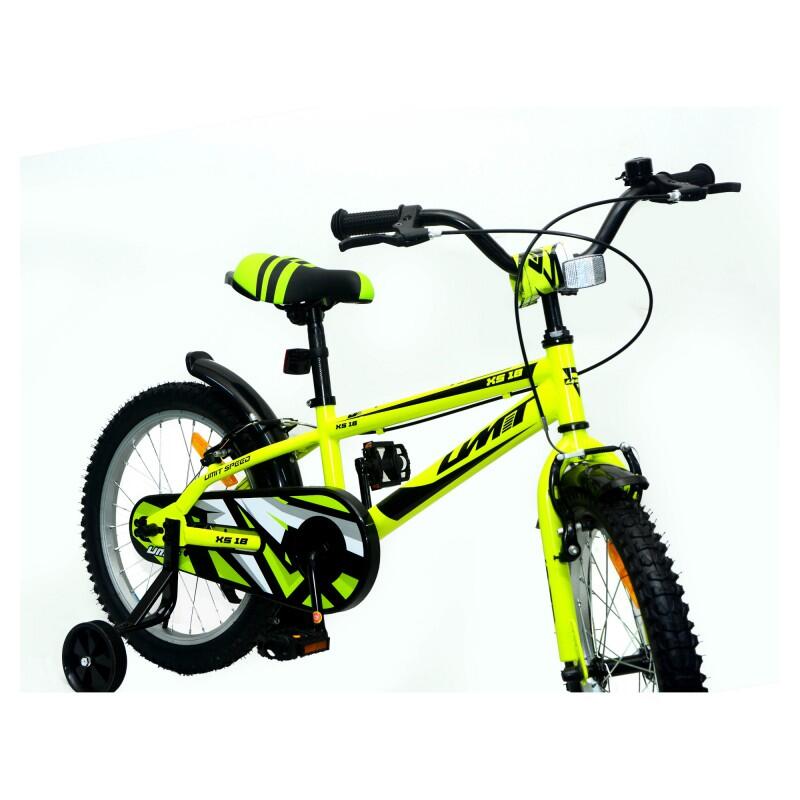 BICICLETA INFANTIL 18" UMIT XS18 VERDE 2/4