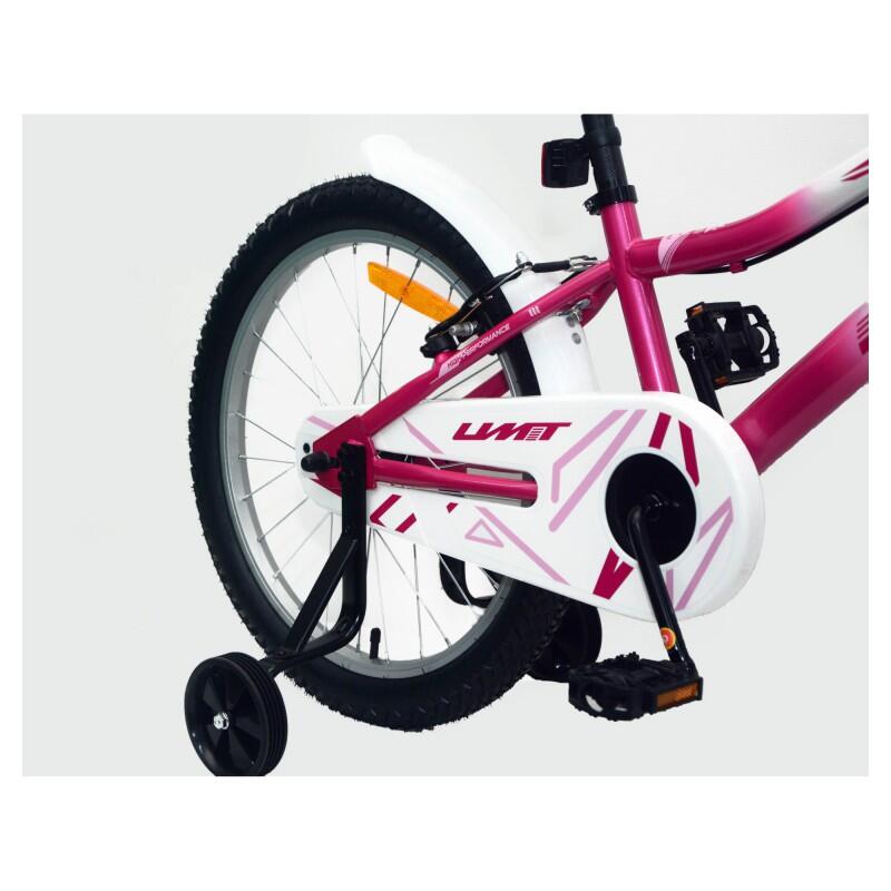 BICICLETTA JUNIOR 20" UMIT ROMINA ROSA/BIANCO 4/4