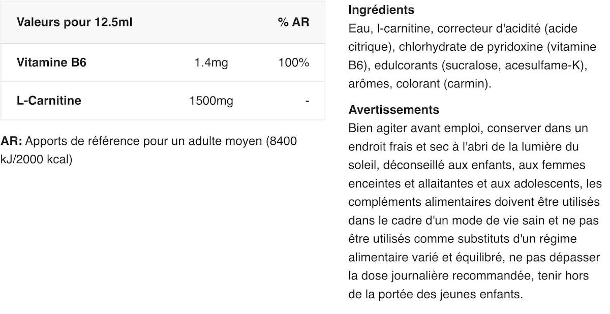L-Carnitina - L-Carnitine 3000 Extreme Shot - Ciliegia 2/3