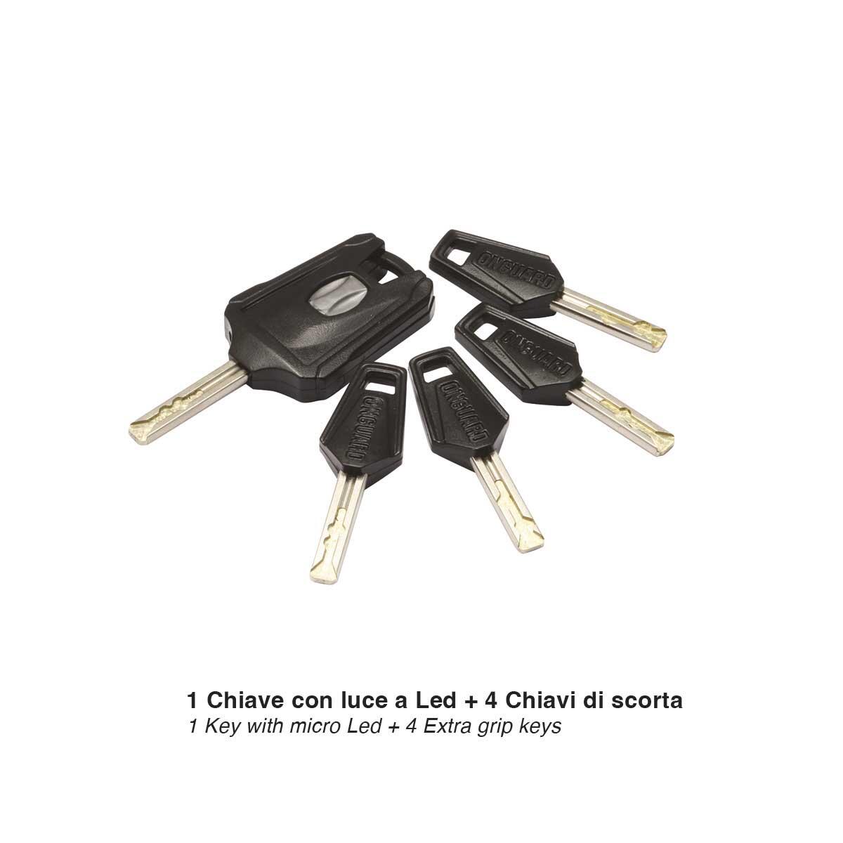 Fecho de corrente Onguard Mastiff Chain-110cmx10mm 2.0 3/7