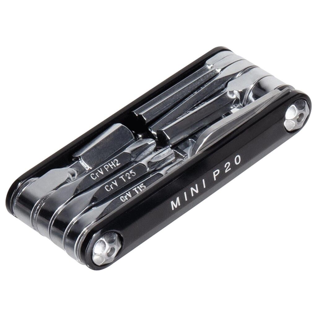Topeak Mini P20 Multi-Tools Black (20 Functions)