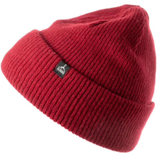 Wintermütze Hermit Rip Grob Strickmütze Unisex Beanie Mütze Merino Wolle