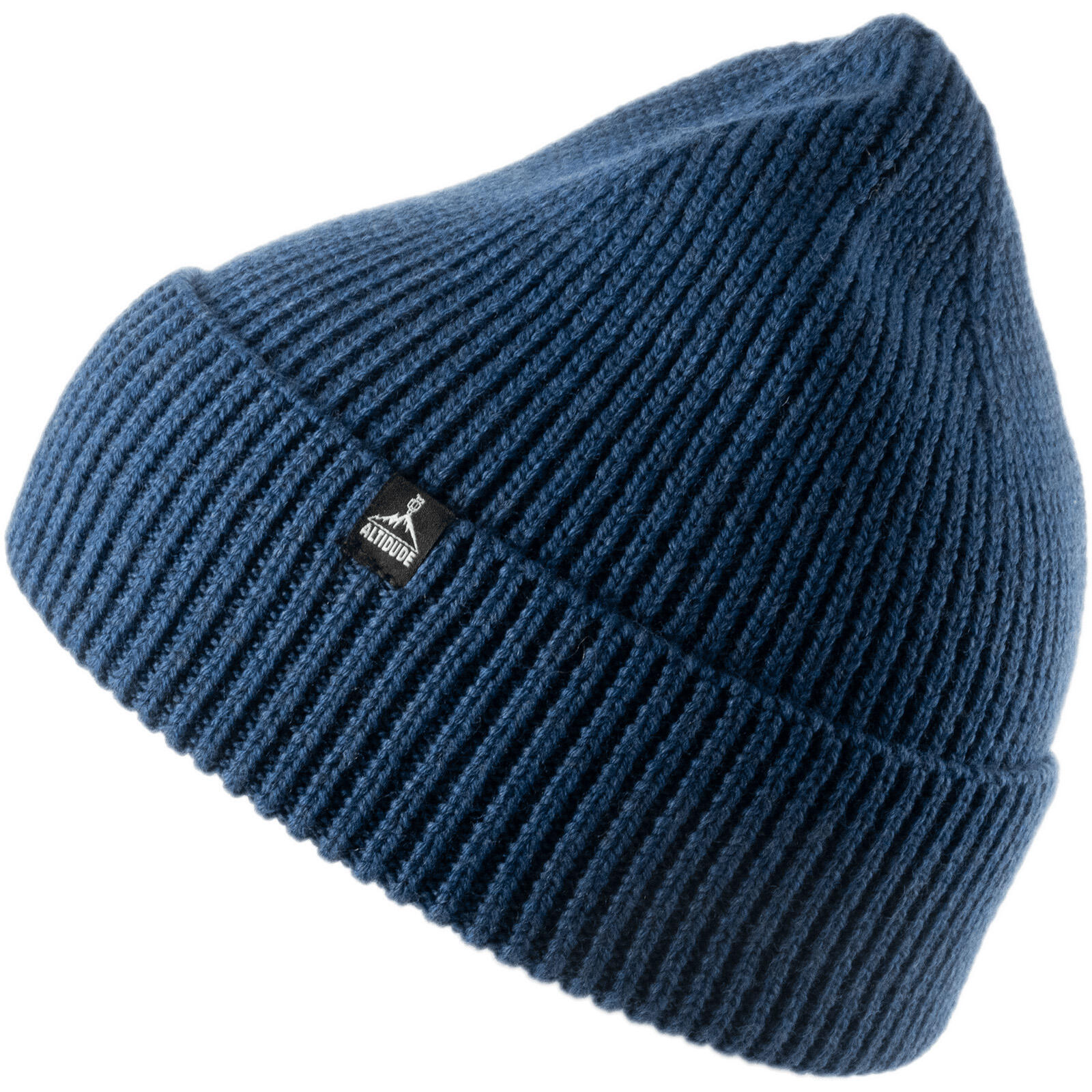 ALTIDUDE Winter Mütze Solid Ripp Strickmütze Unisex Beanie 100% Merino Wolle