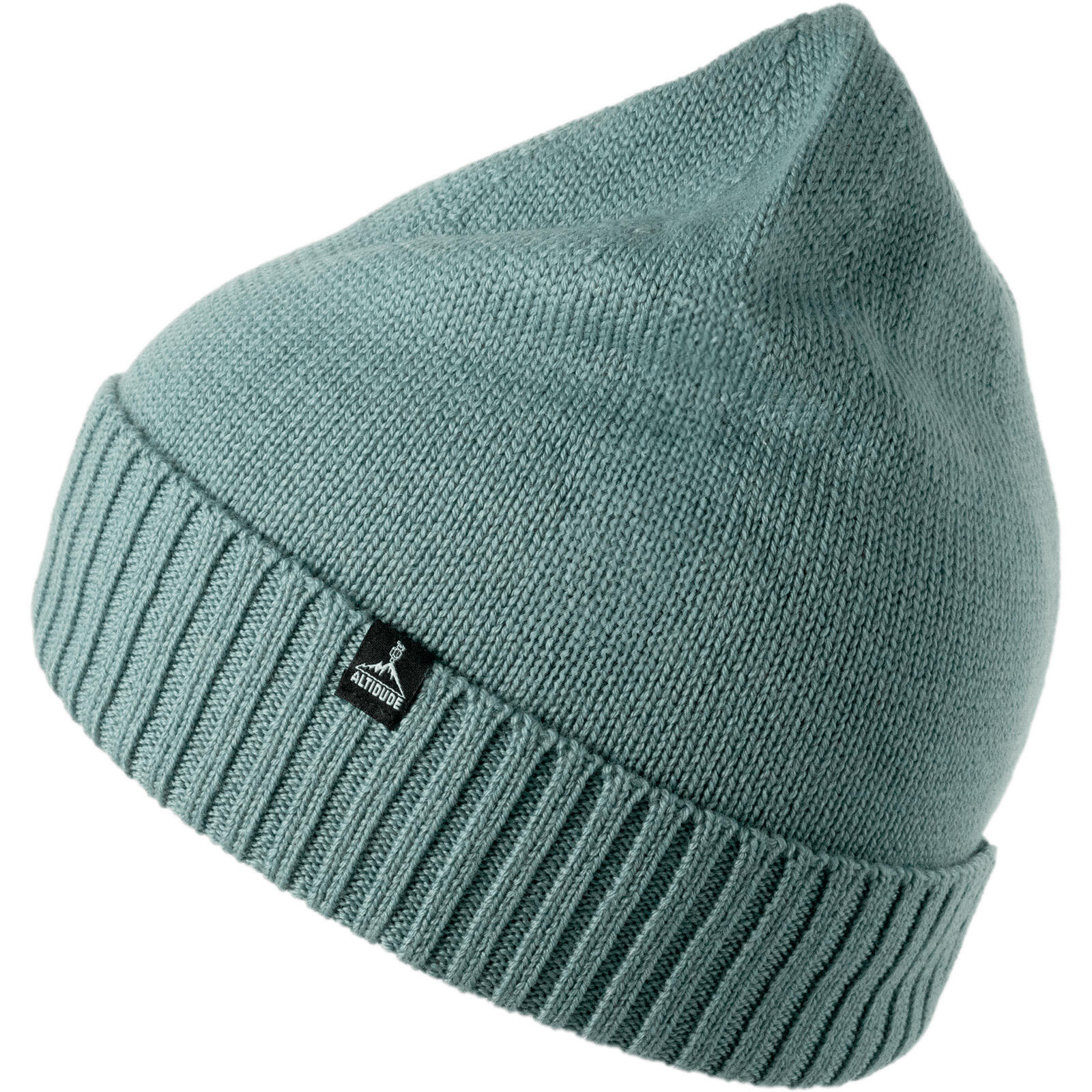 ALTIDUDE Wintermütze Plain Fein Strickmütze Unisex Beanie Mütze 100% Merino Wolle