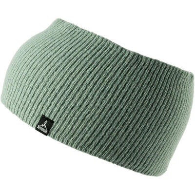 Merino hoofdband hermit ribgebreide oorbeschermers lamswol