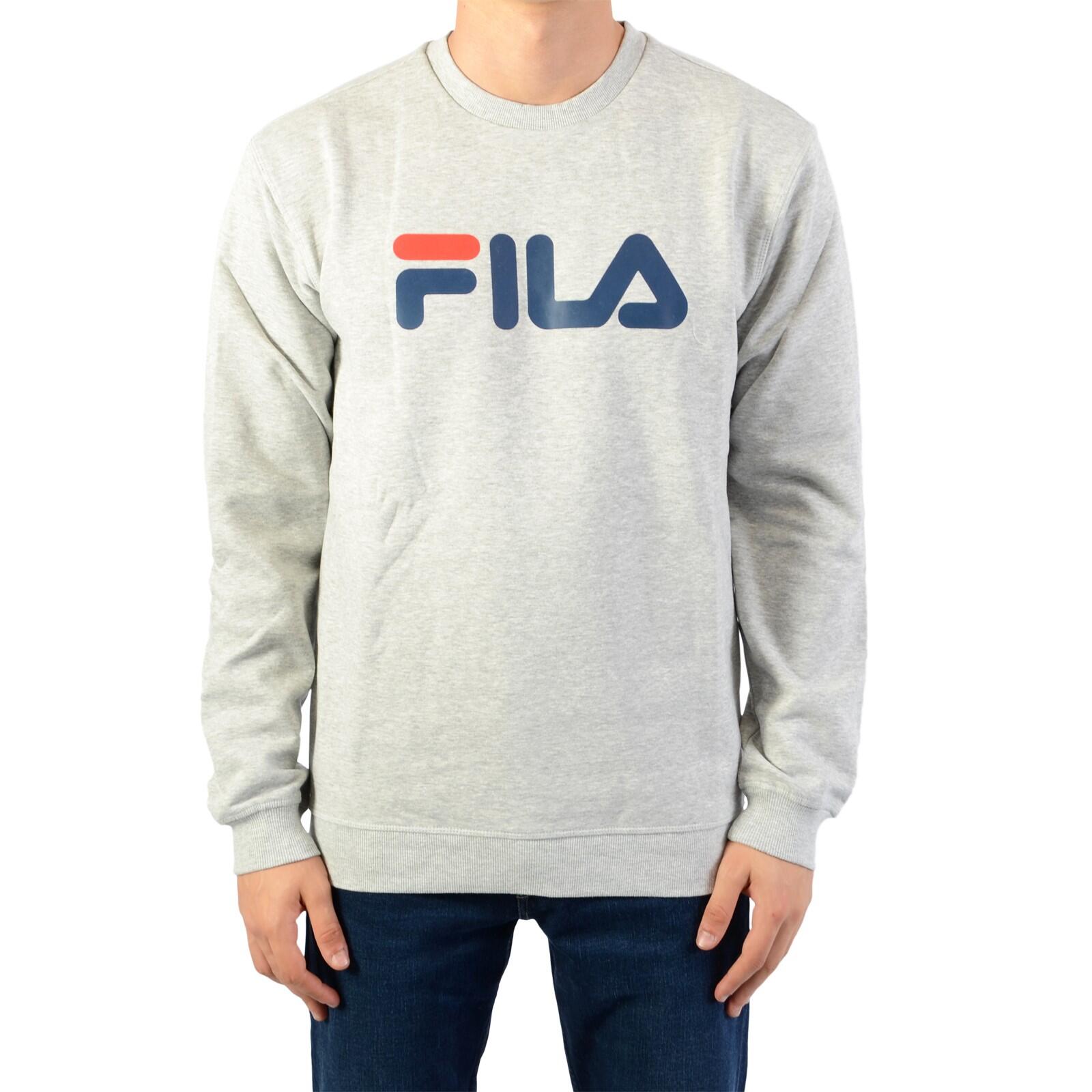 Fila - Sweat Fila Unisex Classic Pure Crew - Homme - Sweat-shirt - Gris - 38 S - Decathlon