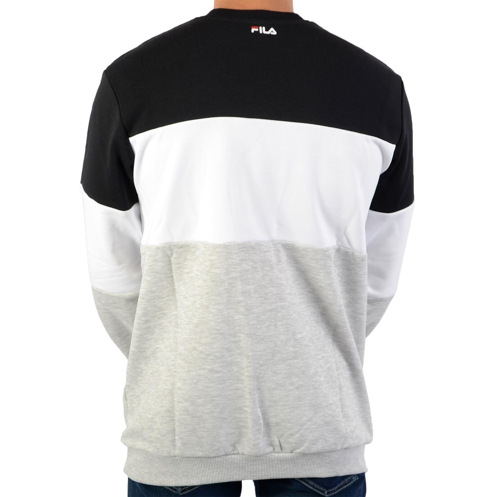 Sweat Fila Men Straight Blocked Crew - Homme 2/4